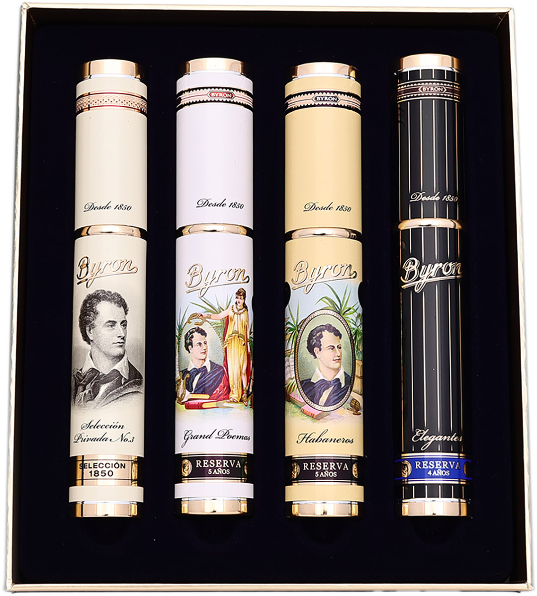Byron 175 Tribute Tubo Set (4 Cigars)