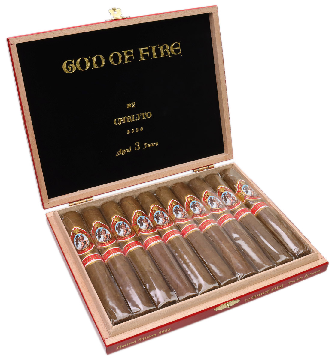 God Of Fire God Of Fire by Carlito Double Robusto