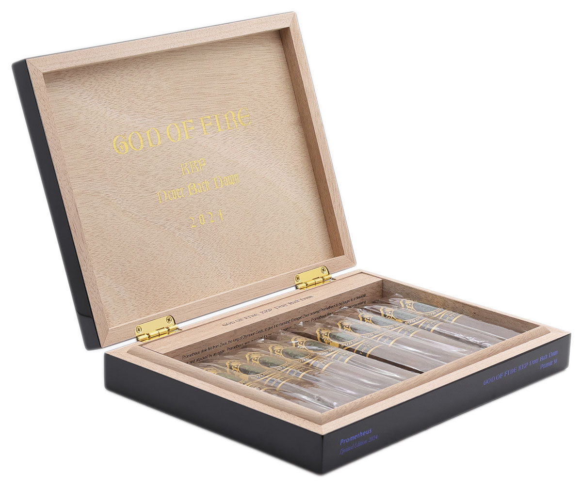 God Of Fire KKP Never Back Down Piramide 58 (10 Cigars)