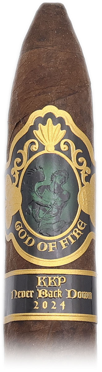 God Of Fire KKP Never Back Down Piramide 58 (10 Cigars)