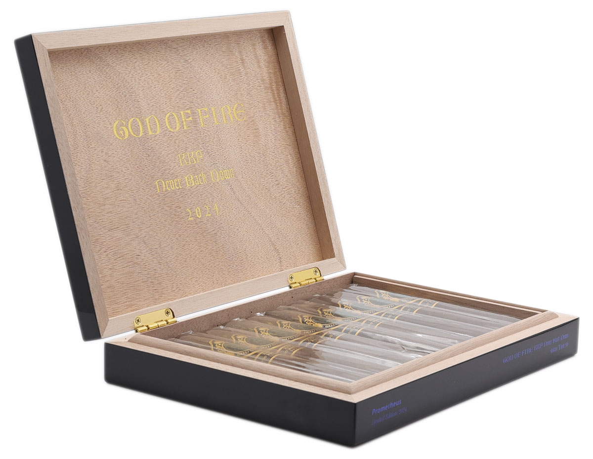 God Of Fire KKP Never Back Down Gran Toro 56 (10 Cigars)