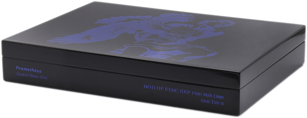 God Of Fire KKP Never Back Down Gran Toro 56 (10 Cigars)