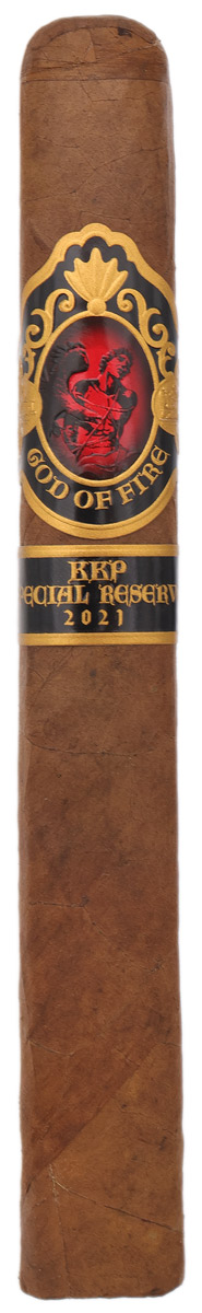 God Of Fire KKP Special Reserve Toro Extra 54 (10 Cigars and Macassar Travel Humidor)