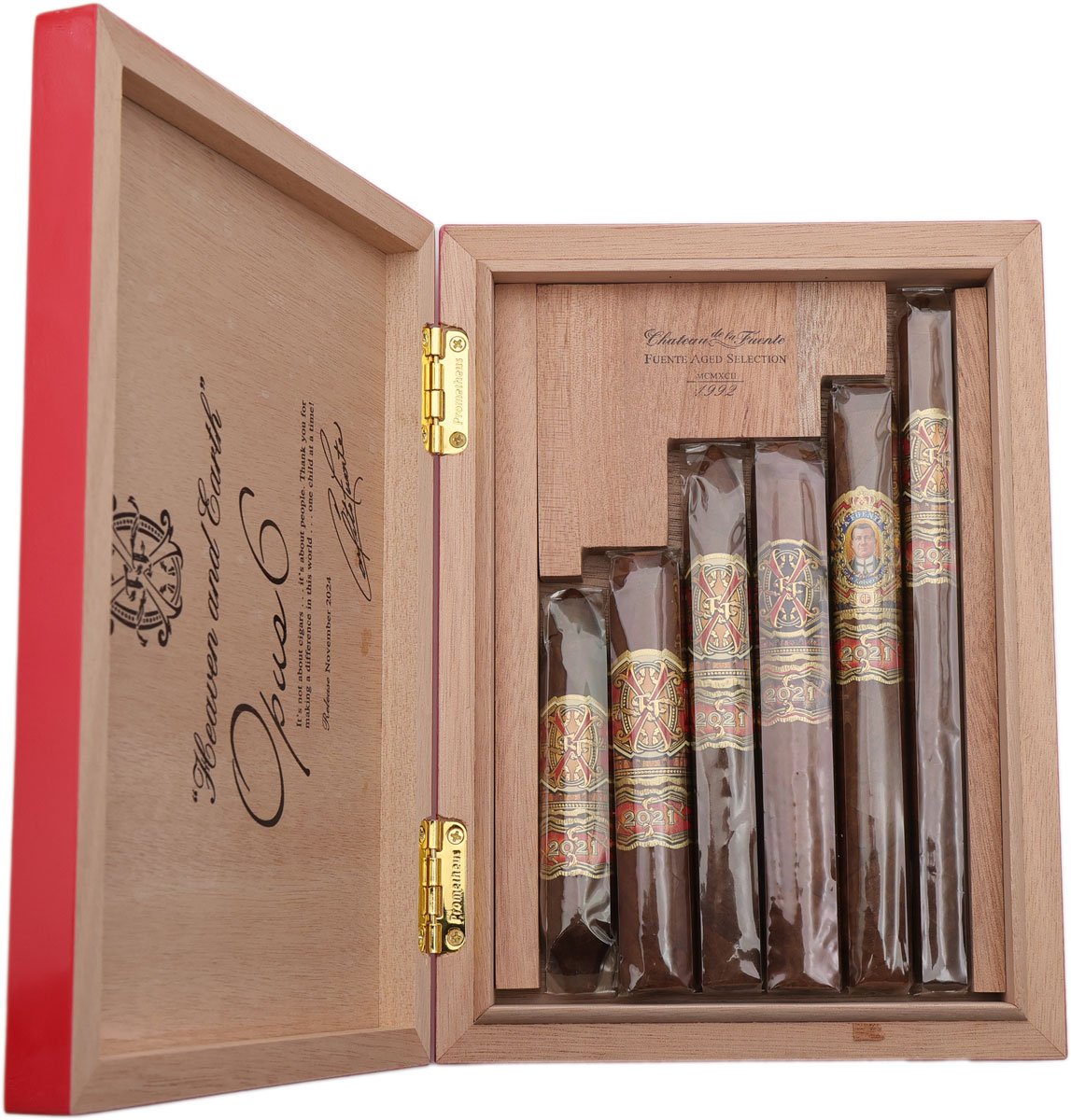 Fuente Fuente OpusX The Lost City Opus6 Red Sampler (6 Cigars)