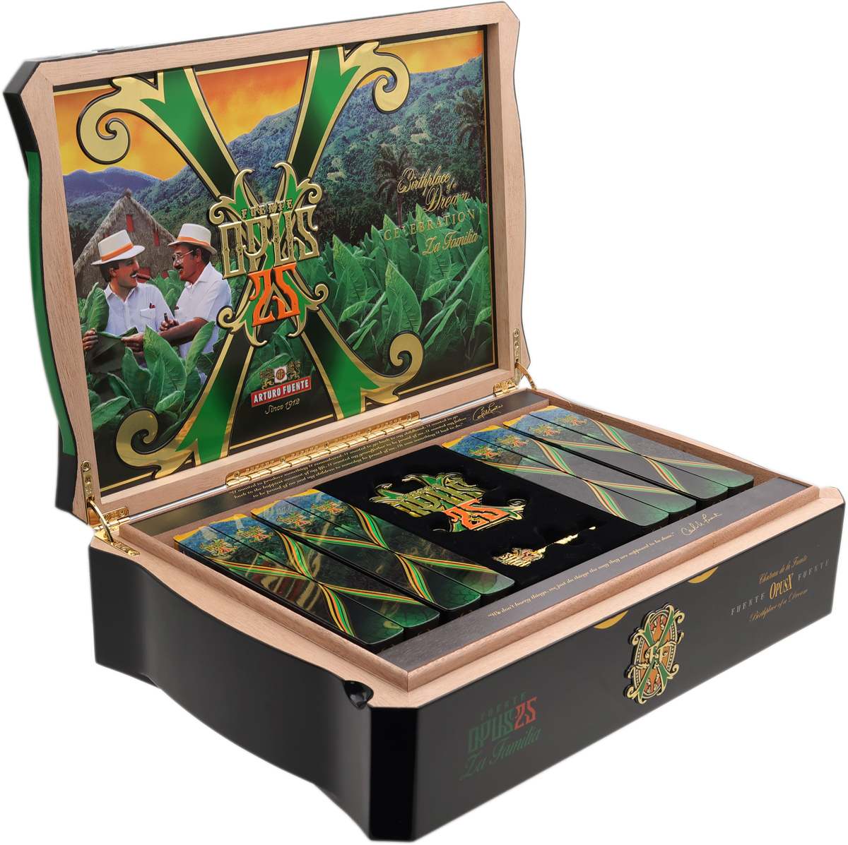 Fuente Fuente OpusX The Lost City OpusX 25 Perfecto (Humidor with 20 Cigars)