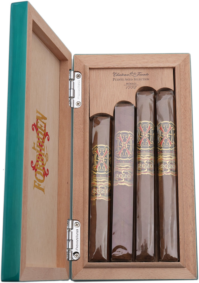 Fuente Fuente OpusX The Lost City The OpusX Story Blue (4 Cigars)
