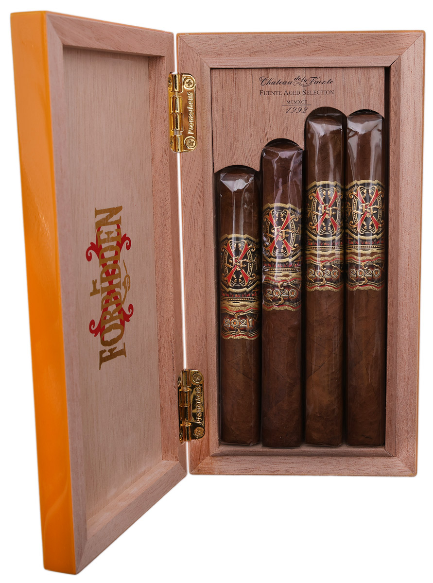 Fuente Fuente OpusX The Lost City The OpusX Story Yellow (4 Cigars)