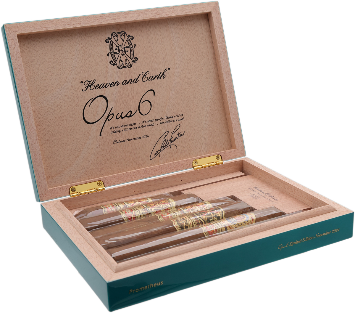 Fuente Fuente OpusX The Lost City Opus6 Blue Sampler (6 Cigars Nov 2024 Release)