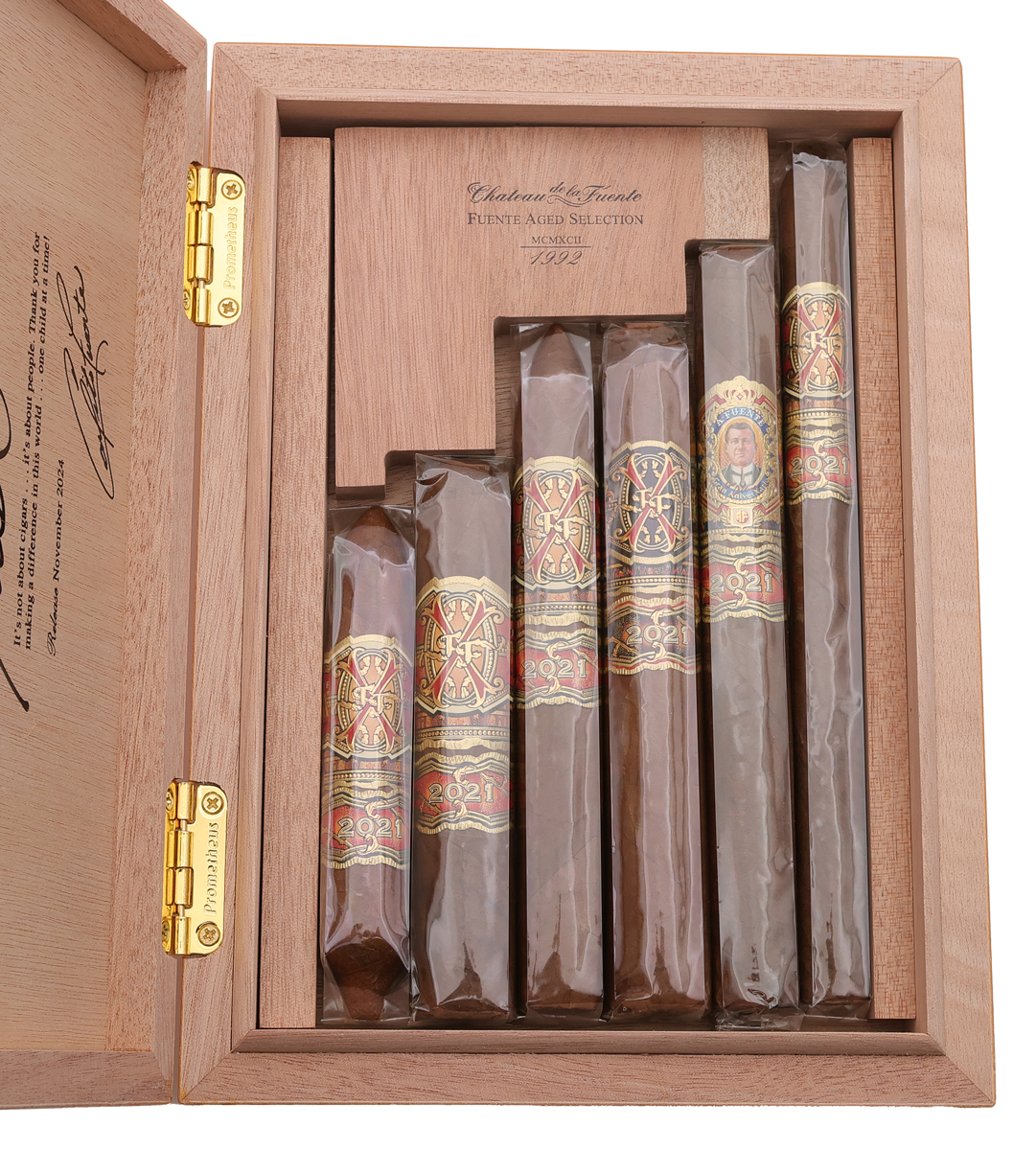 Fuente Fuente OpusX The Lost City Opus6 Yellow Sampler (6 Cigars Nov 2024 Release)