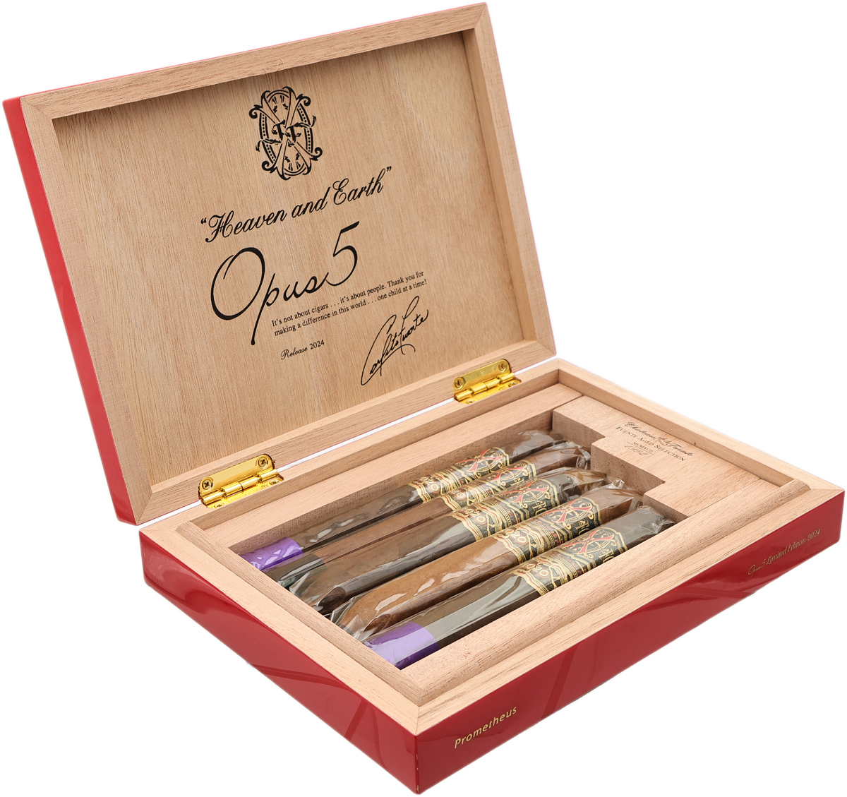 Fuente Fuente OpusX The Lost City Heaven And Earth Opus5 Red (5 Cigars)