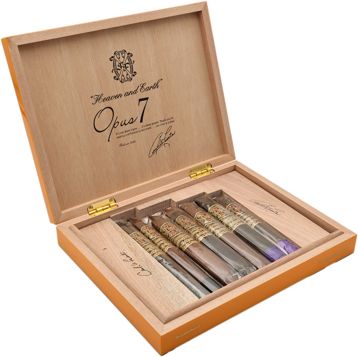 Fuente Fuente OpusX The Lost City Heaven And Earth Opus7 Yellow (7 Cigars)