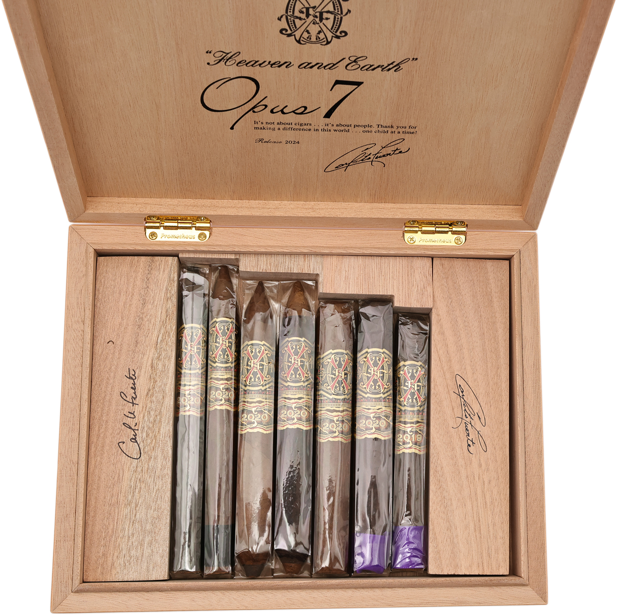 Fuente Fuente OpusX The Lost City Heaven And Earth Opus7 Yellow (7 Cigars)
