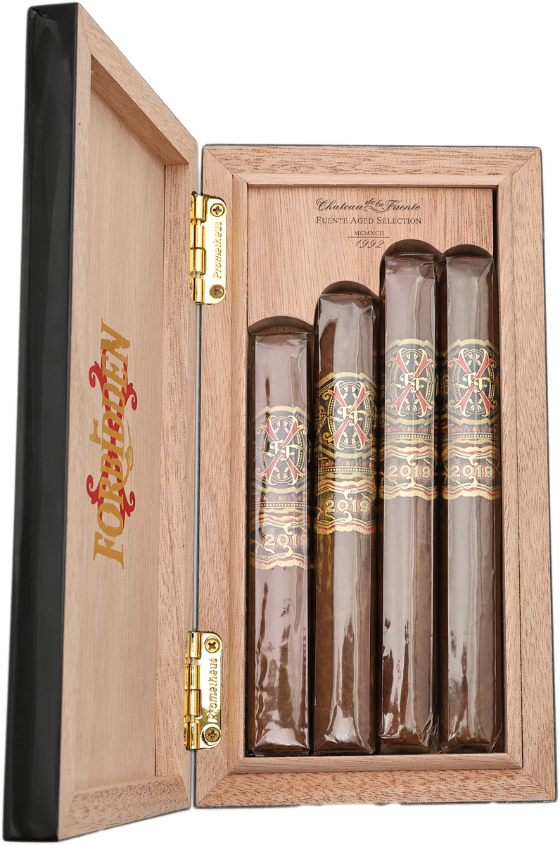 Fuente Fuente OpusX The Lost City The OpusX Story Black (4 Cigars)