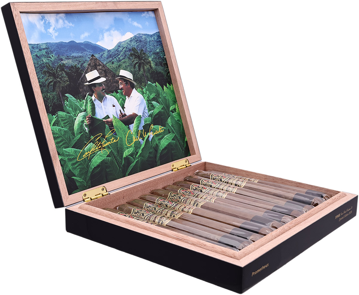 Fuente Fuente OpusX The Lost City Heaven and Earth Serie Rare Black Diadema 54 (10 Cigars)