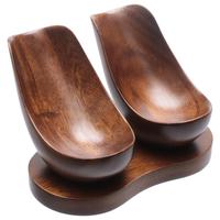 Stands & Pouches Indian Walnut 2 Pipe Stand