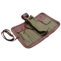 Stands & Pouches Claudio Albieri 1-Pipe Rollup Olive/Chestnut
