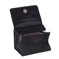 Stands & Pouches Leather Stand Up Tobacco Pouch Black