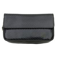 Stands & Pouches Chacom Leather 2 Pipe Case with Pouch Black