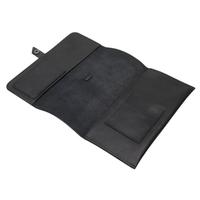 Stands & Pouches Chacom Leather Retro Roll Up Pouch - Noir