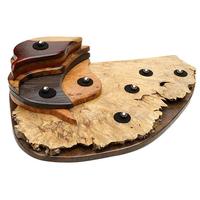 Stands & Pouches Neal Yarm Coco Laminate on Chechen Burl 7 Pipe Stand