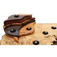 Stands & Pouches Neal Yarm Coco Laminate on Chechen Burl 7 Pipe Stand