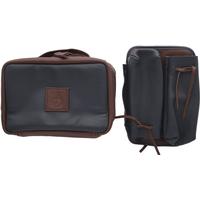 Stands & Pouches Claudio Albieri 4 Pipe Case - Cube Blue/Chestnut