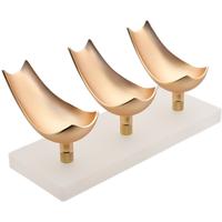 Stands & Pouches 8deco Pipe Stand - 3 Pipe Gold