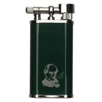Lighters Peterson Thinking Man Pipe Lighter Green