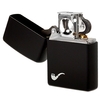 Lighters Zippo Pipe Lighter - Black Matte with Pipe Emblem
