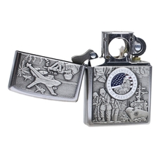 Lighters Zippo Joint Forces Street Chrome Pipe Lighter