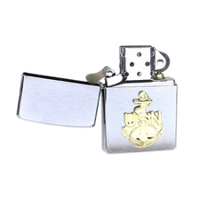 Lighters Zippo Air Force Crest Brushed Chrome Lighter