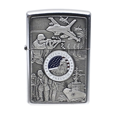 Lighters Zippo Joint Forces Street Chrome Lighter
