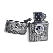 Lighters Zippo Joint Forces Street Chrome Lighter