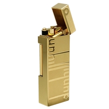 Rollagas Signature Gold Plate Lighter - Dunhill | Smokingpipes.com