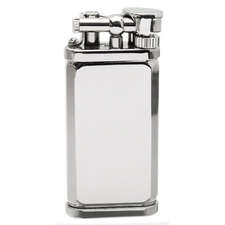 Lighters Dunhill Unique Octagonal Silver Plate