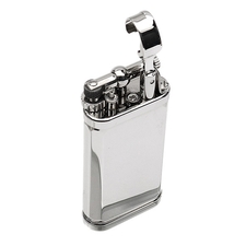 Lighters Dunhill Unique Silver Plate Octagonal