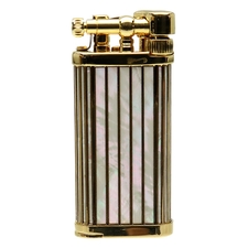 Lighters IM Corona Old Boy 2018 Lighter of the Year Gold Plated Mother of Pearl Inlay