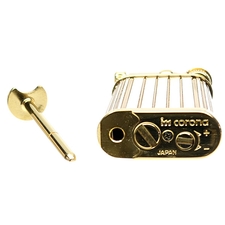 Lighters IM Corona Old Boy 2018 Lighter of the Year Gold Plated Mother of Pearl Inlay