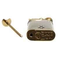 Lighters Sillems Old Boy Silver/Gold Pipe Lighter