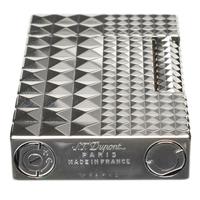 Lighters S.T. Dupont Lighter Ligne 2 Palladium Diamond Head