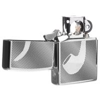 Lighters Zippo Pipe and Lines Design Pipe Lighter