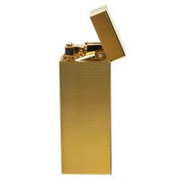 Lighters Dunhill Rollagas Gold Plate Barley Lighter
