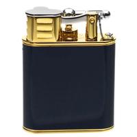 Lighters Dunhill Unique Turbo Navy Lacquer Palladium and Gold Plate