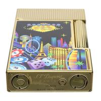 Lighters S.T. Dupont Lighter - Ligne 2 Highroller with Gold