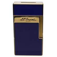 Lighters S.T. Dupont Big D Lighter Blue Lacquer/Gold