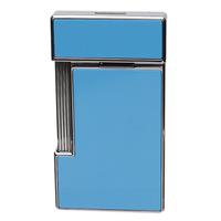 Lighters S.T. Dupont Lighter - Slimmy Blue Lacquer/Chrome