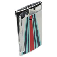 Lighters S.T. Dupont Lighter - Slim 7 Limited Edition Le Mans White/Chrome