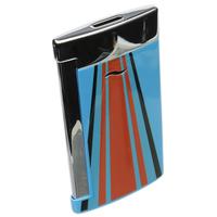 Lighters S.T. Dupont Lighter - Slim 7 Limited Edition Le Mans Blue/Chrome