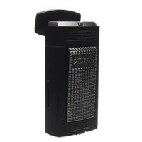 Lighters Xikar Cigar Lighter - ION Double-Jet Torch Black