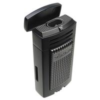 Lighters Xikar Cigar Lighter - ION Double-Jet Torch Black